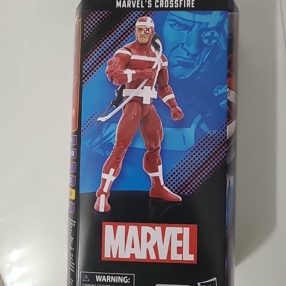 Marvel Red and White Superhero Figure